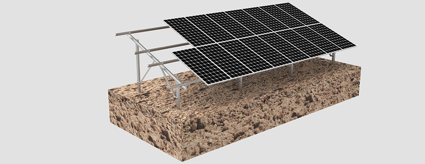 DP Pile Ground Solar-Montagesystem