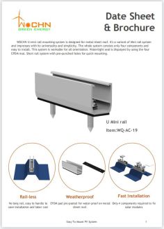 WOCHN U Mini Schiene Broschüre
