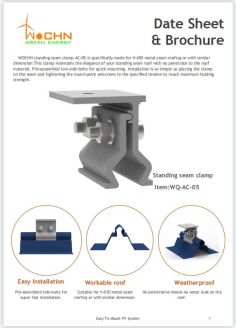 WOCHN Stehfalzklemme 05# Broschüre
