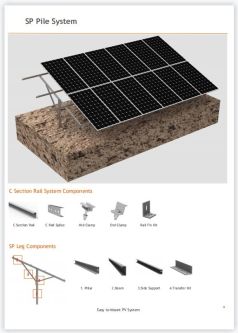 SP Bodenmontagesystem