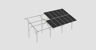 DP Pile Ground Solar-Montagesystem