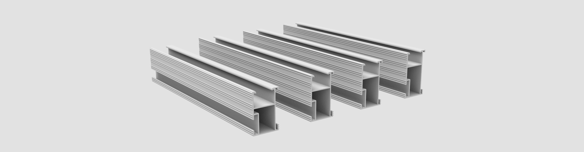 Solarschienensystem T-Schiene